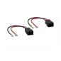 Preview: Lautsprecher Adapterkabel 2x passend für Audi diverse OEM Anschluss 11-1321-01 - Bild 1 von 8