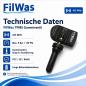 Preview: 4x FilWas RDKS Bentley Arnage 01/2008-12/2011 EU 433MHz Gummiventil – Bild 3 von 8