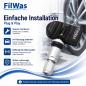 Preview: 4x FilWas RDKS Baojun Yep 05/2023- EU 433MHz Silber – Bild 5 von 8