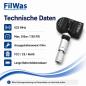 Preview: 4x FilWas RDKS Baojun Yep 05/2023- EU 433MHz Silber – Bild 3 von 8
