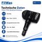 Preview: 4x FilWas RDKS Cirelli 2 01/2021- EU 433MHz Schwarz – Bild 2 von 8