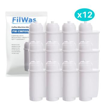12 FILWAS Water Filters - Compatible with Siemens EQ Coffee Machines and Bosch TES Series /Neff / Gaggenau