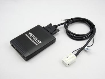 Yatour USB SD AUX Interface – Compatible with AUDI/VW/SEAT/SKODA Radios with 12-Pin CD Changer Port