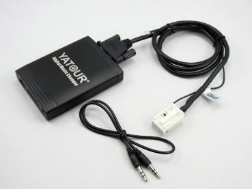 Yatour USB SD AUX Interface – Compatible with AUDI/VW/SEAT/SKODA Radios with 12-Pin CD Changer Port