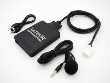 YATOUR M09-TOY2 Bluetooth 5.2 / USB 3.0 / AUX MP3 Adapter – CD Changer Emulator (Plug & Play)