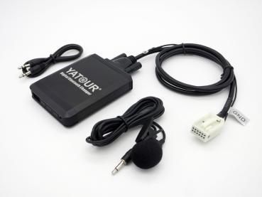 Yatour Bluetooth Interface YT-M09-VW12 – Compatible with AUDI/VW/SEAT/SKODA   Radios – Music Streaming & Hands-Free Calling