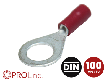 348450-1-0-p Ringkabelschuh 0,5mm²-1,5mm²/8,4mm rot EE 100 Stück – Bild 1 von 1