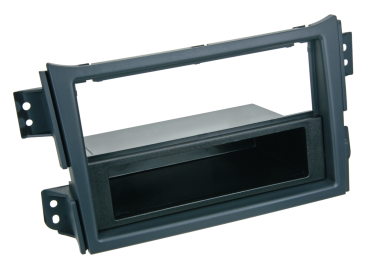 281294-04 2-DIN RB mit Fach passend für Suzuki Splash /Opel Agila > schwarz – Bild 1 von 1