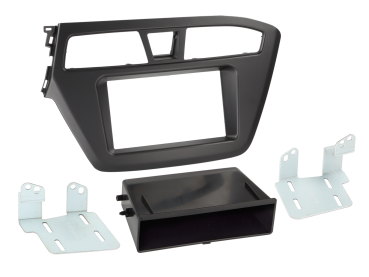 281143-27-1 2-DIN Radioblende mit Fach passend für Hyundai I20 12/2014-09/2020 – Bild 1 von 1