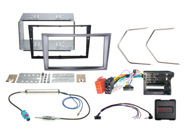 621230-24-1 2-DIN Kit passend für Opel Fahrzeuge charcoal metallic LFB/Antenne – Bild 1 von 1