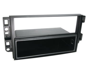 281087-01 2-DIN RB mit Fach passend für Chevrolet Aveo /Captiva /Epica schwarz – Bild 1 von 1