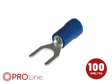 344341-2-0-p Gabelkabelschuh 1,5mm²-2,5mm²/5,3mm blau ST 100 Stück – Bild 1 von 1