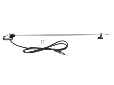 152000-29 Holmantenne AM/FM universal DIN chrom 118cm – Bild 1 von 1