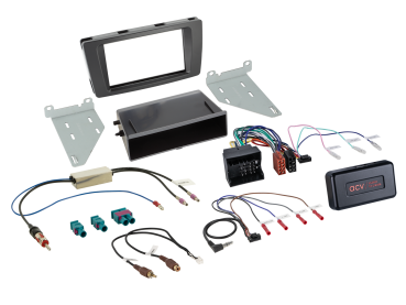 611340-08-1 2-DIN Kit m. Fach passend für Skoda Octavia/Yeti 40Pin i-dapter/Ant. – Bild 1 von 1