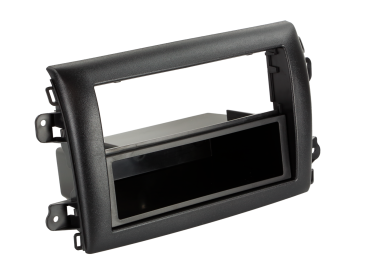 281094-39-1 2-DIN Radioblende mit Fach passend für Citroen/Fiat/Opel schwarz – Bild 1 von 1