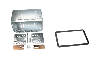 381001-06 2-DIN RB passend für Alfa 159 /Brera /Spider schwarz – Bild 1 von 1
