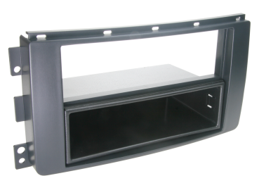 281190-23 2-DIN RB mit Fach passend für Smart ForTwo/ForFour schwarz – Bild 1 von 1