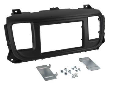 381040-18 2-DIN Radioblende passend für Citroen/Opel/Peugeot/Toyota schwarz – Bild 1 von 1