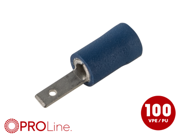 342814-2-0-p Flachstecker(m) 1,5mm²-2,5mm²/2,8mm blau ST 100 Stück – Bild 1 von 1