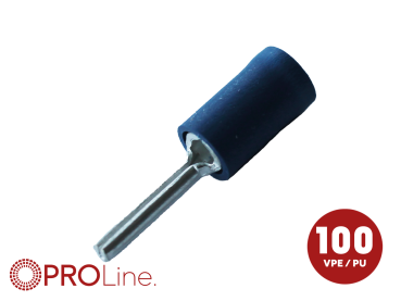 340016-2-0-p Stiftkabelschuh 1,5mm²-2,5mm²/12mm blau ST 100 Stück – Bild 1 von 1
