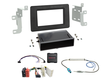 611250-20-1 2-DIN Kit m. Fach passend für Nissan/Opel/Renault analog LFB/Antenne – Bild 1 von 1