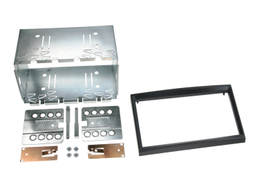 381040-02-1 2-DIN Radioblende passend für Citroen/Fiat/Peugeot/Toyota schwarz – Bild 1 von 1