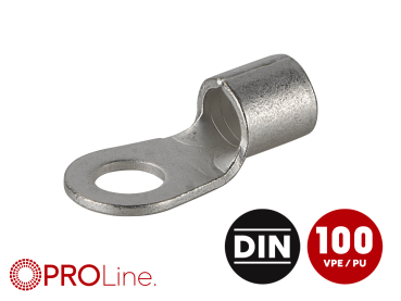 348425-0-p Ringkabelschuh 25mm²/8,4mm M8 unisoliert 100 Stück – Bild 1 von 1