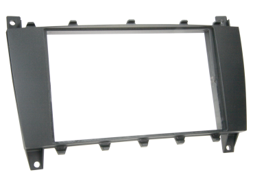 281190-20 2-ISO Radioblende passend für Mercedes C-Klasse 02/2004-09/2007 – Bild 1 von 1