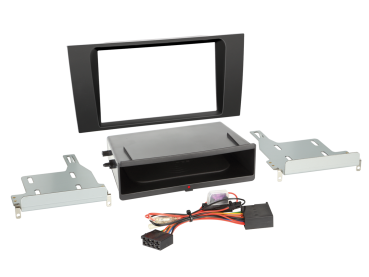 241320-21-1 2-DIN Blende INBAY® passend für Audi A4(B5) 02/1999-08/2001 schwarz – Bild 1 von 1