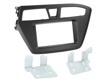 381143-27-1 2-DIN Radioblende passend für Hyundai I20 12/2014-09/2020 schwarz – Bild 1 von 1