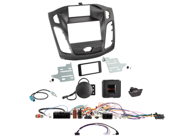 621114-23-1 2-DIN Kit passend für Ford Focus (DYB)03/2011-09/2014 LFB/Antenne – Bild 1 von 1