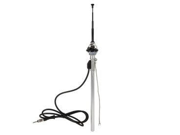 152000-43 Teleskopantenne AM/FM universal passiv schwarz Ø38mm – Bild 1 von 1