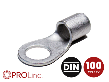 348416-4-0-p Ringkabelschuh 16mm²/8,4mm M8 unisoliert 100 Stück – Bild 1 von 1
