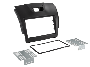 381160-01-2 2-DIN Radioblende passend für Chevrolet/Isuzu D-Max/MU-X schwarz – Bild 1 von 1