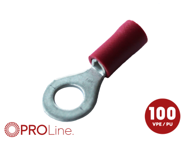 344352-1-0-p Ringkabelschuh 0,5mm²-1,5mm²/5,3mm red ST 100 Stück – Bild 1 von 1