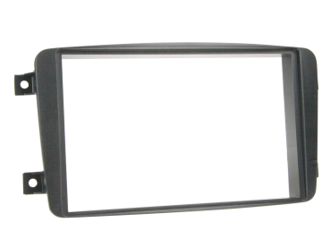 281190-05 2-DIN Radioblende passend für Mercedes diverse Fahrzeuge schwarz – Bild 1 von 1