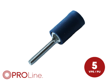 340015-2-5-p Stiftkabelschuh 1,5mm²-2,5mm²/12mm blau EE 5 Stück – Bild 1 von 1