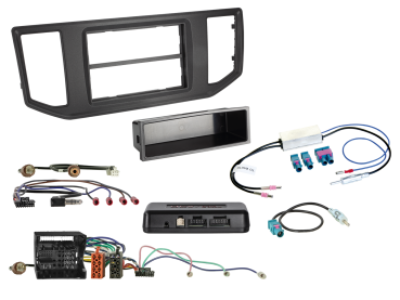 621320-26-1 2-DIN Kit m. Fach passend für MAN TGE/VW Crafter/California i-dapter – Bild 1 von 1