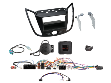 621114-22-4 2-DIN Kit mit Fach passend für Ford C-MAX DXA)/Kuga(DM2) LFB/Antenne – Bild 1 von 1