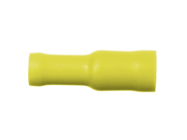340035-3 Rundsteckhülse 4,0mm²-6,0mm²/5,0mm gelb 100 Stück – Bild 1 von 1