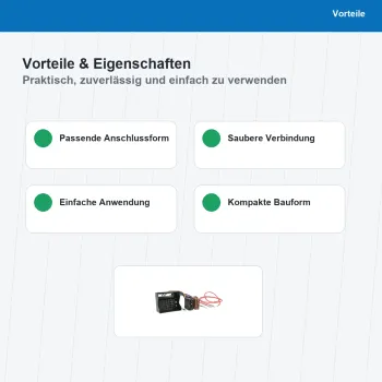 Preview: ISO Adapterkabel passend für Peugeot Citroën 1041-02 - Bild 4 von 8