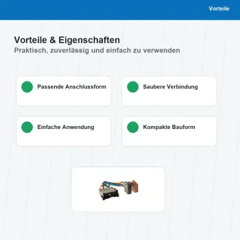 Preview: ISO Adapterkabel passend für Hyundai KIA 1143-02 - Bild 4 von 8