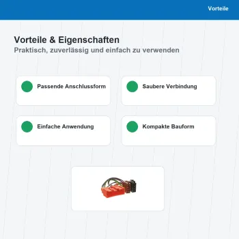 Preview: ISO Adapterkabel passend für Mazda diverse 24Pin 1173-02 - Bild 4 von 8
