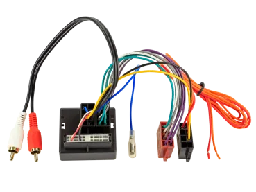 Preview: 13-1338-50 ACV Aktivsystemadapter passend für Audi 2 Kanal 40Pin Quadlock>Cinch - Bild 2 von 2