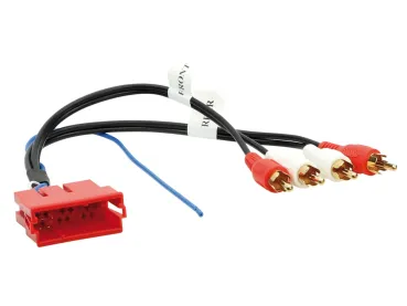 13-1445-01 ACV Aktivsystemadapter passend für Audi 2/4 Kanal Mini ISO>Cinch - Bild 1 von 1