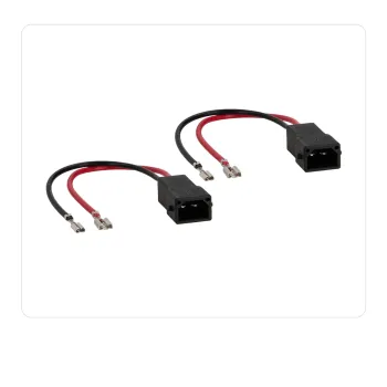 Lautsprecher Adapterkabel 2x passend für Audi diverse OEM Anschluss 11-1321-01 - Bild 1 von 8