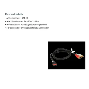 1424-16 ACV AUX Adapter passend für Volvo XC90 2004-2014 - Bild 3 von 8