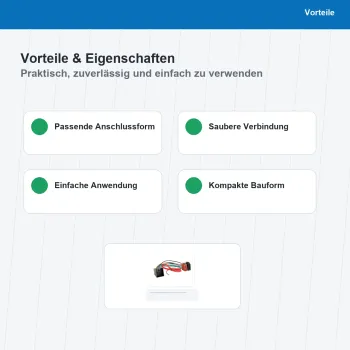 Preview: ISO Adapterkabel passend für Ford Fiesta Focus Ka+ Transit 32Pin 1124-02 - Bild 4 von 8