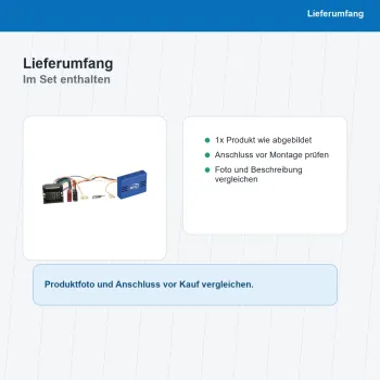 CAN-Bus Kit passend für Ford Quadlock>ISO Antenn>DIN 12-1120-46-15 - Bild 8 von 8