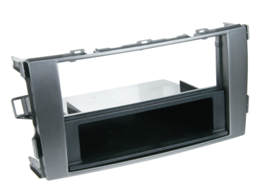 281300-13-1 2-DIN RB mit Fach passend für Toyota Auris 2007 > anthrazit grau – Bild 1 von 1
